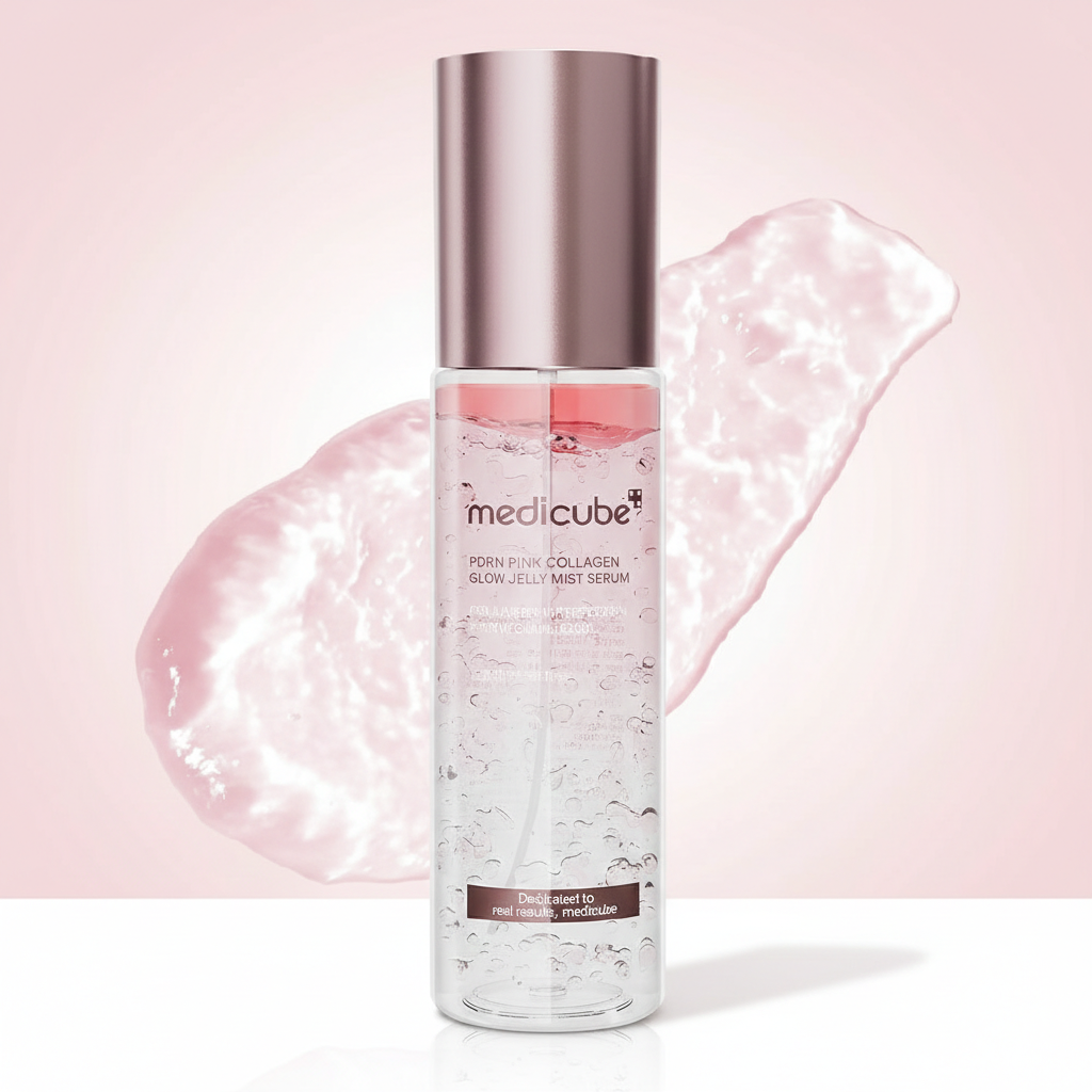 Medicube Pdrn Pink Collagen Glow Jelly Mist Serum 100mL Medicube