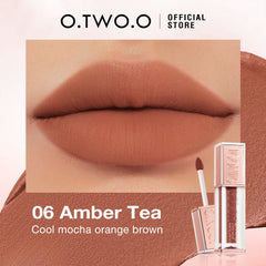 O.TWO.O Silky Smooth Moisturizing Lip Mud 06 Amber Tea O.TWO.O