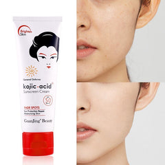 Kojic Acid Sunscreen Cream Fade Spots SPF50 - 80g Kojic