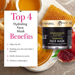 Mielle Pomegranate & Honey Hydrating Face Mask - 100g MIELLE