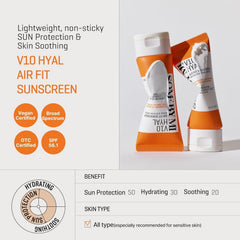 Some By Mi V10 HYAL AIR FIT SUNSCREEN SOME BY MI