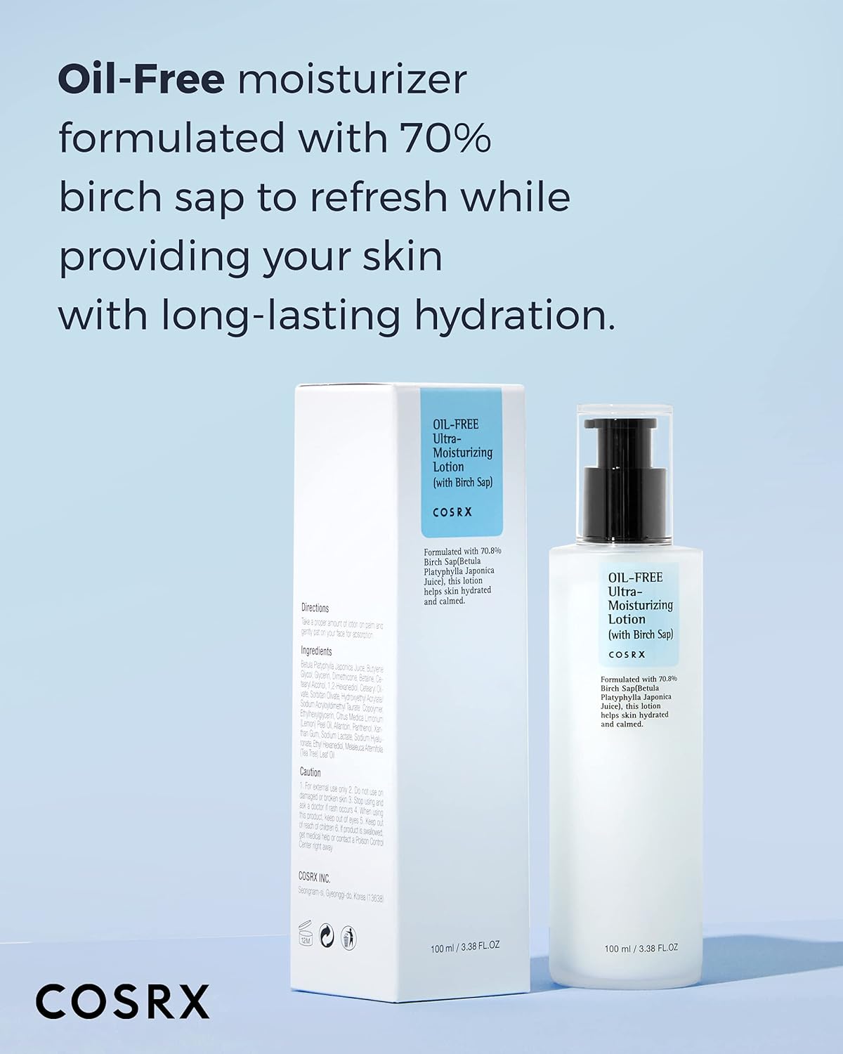 Cosrx Oil-Free Ultra-Moisturizing Lotion - 100ml COSRX