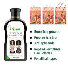 Disaar Hair Shampoo Anti-Hair Loss & Hair Growth - 200ml DISAAR