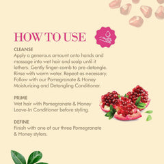 Mielle Pomegranate & Honey Moisturizing And Detangling Shampoo - 355ml MIELLE
