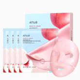 Anua Peach 70+ Niacin Brightening Collagen Mask Box (4Pcs) Anua
