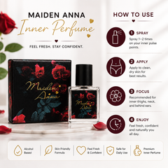 Maiden Anna Inner Perfume Black Rose