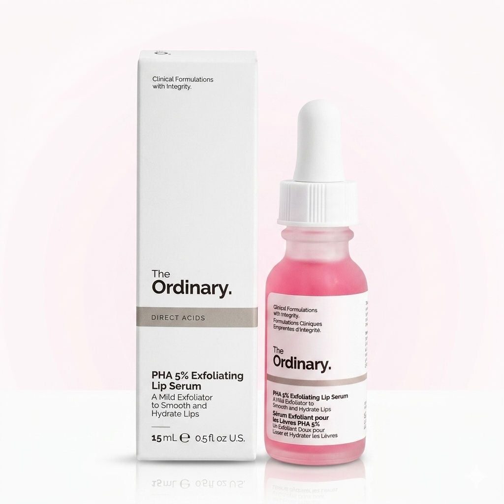 The ORDINARY Pha 5% Exfoliating Lip Serum 15mL The Ordinary