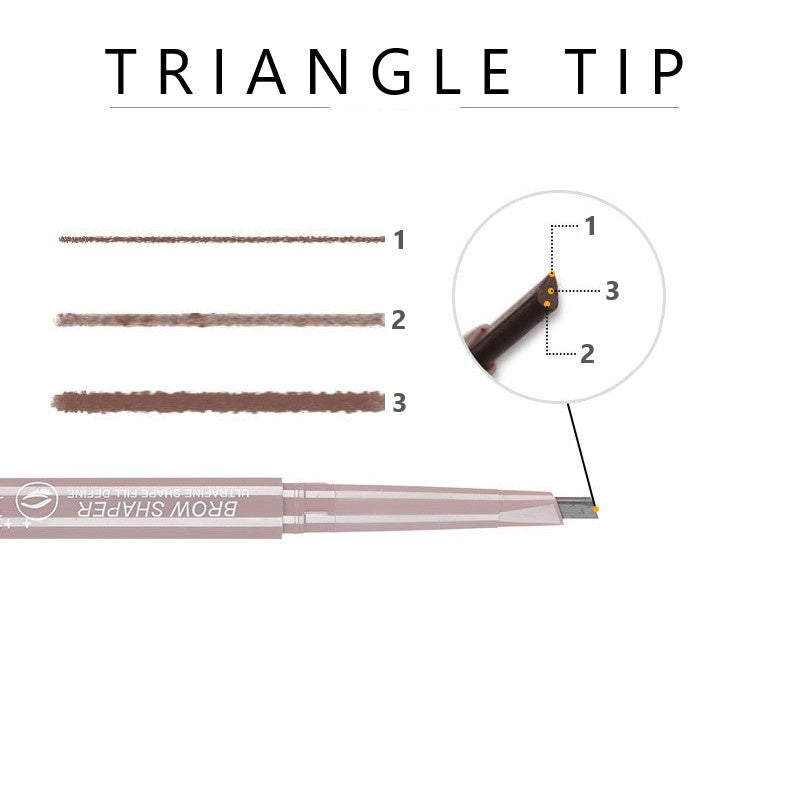 Lameila Double Head Spin Automatic Eyebrow Pencil - 3g Lameila