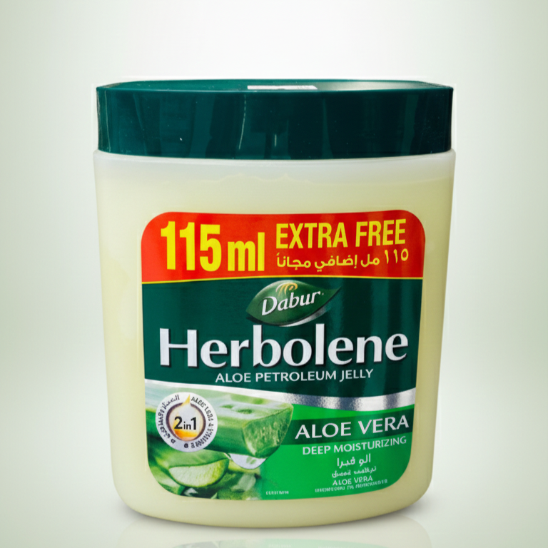 Dabur Herbolene Aloe Jelly 425ml + 115ml Free Glo Arabia