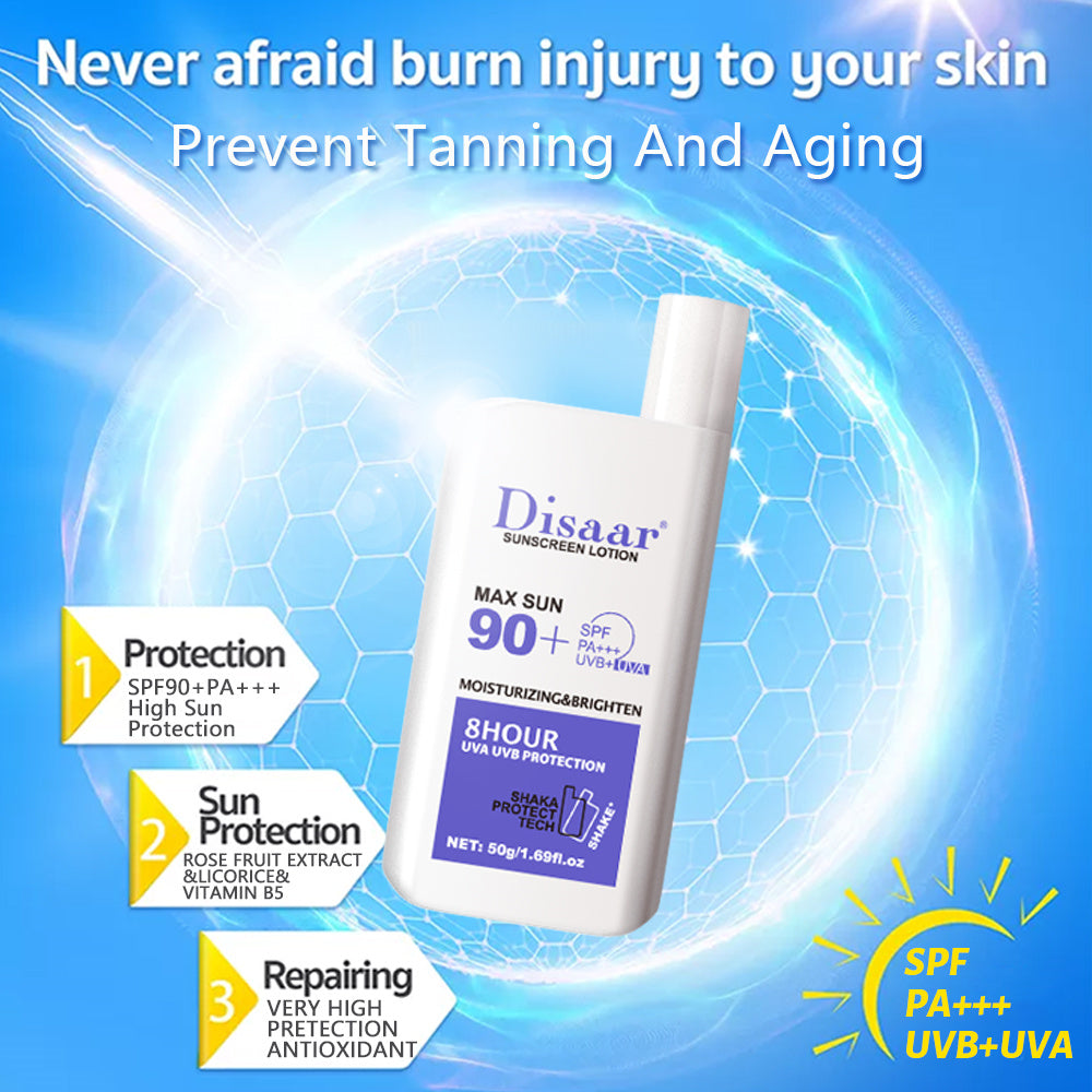 Disaar Sunscreen Lotion 90+ - 50g Disaar