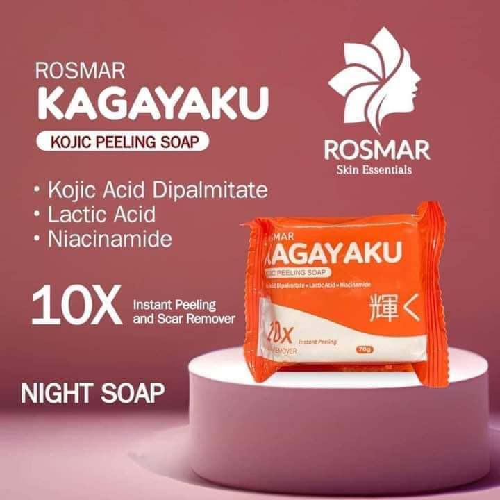 Rosmar Kagayakku Kojic Peeling Soap - 70g Rosmar
