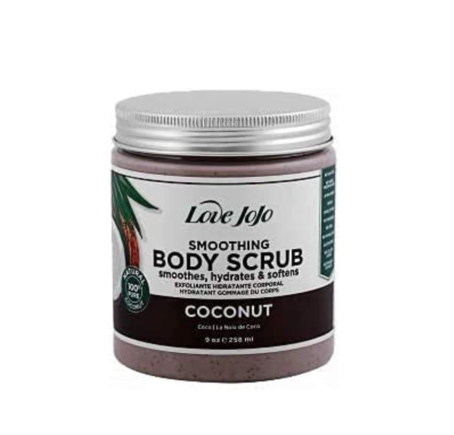 Love Jojo Smoothing Body Scrub Coconut - 258ml Glo Arabia