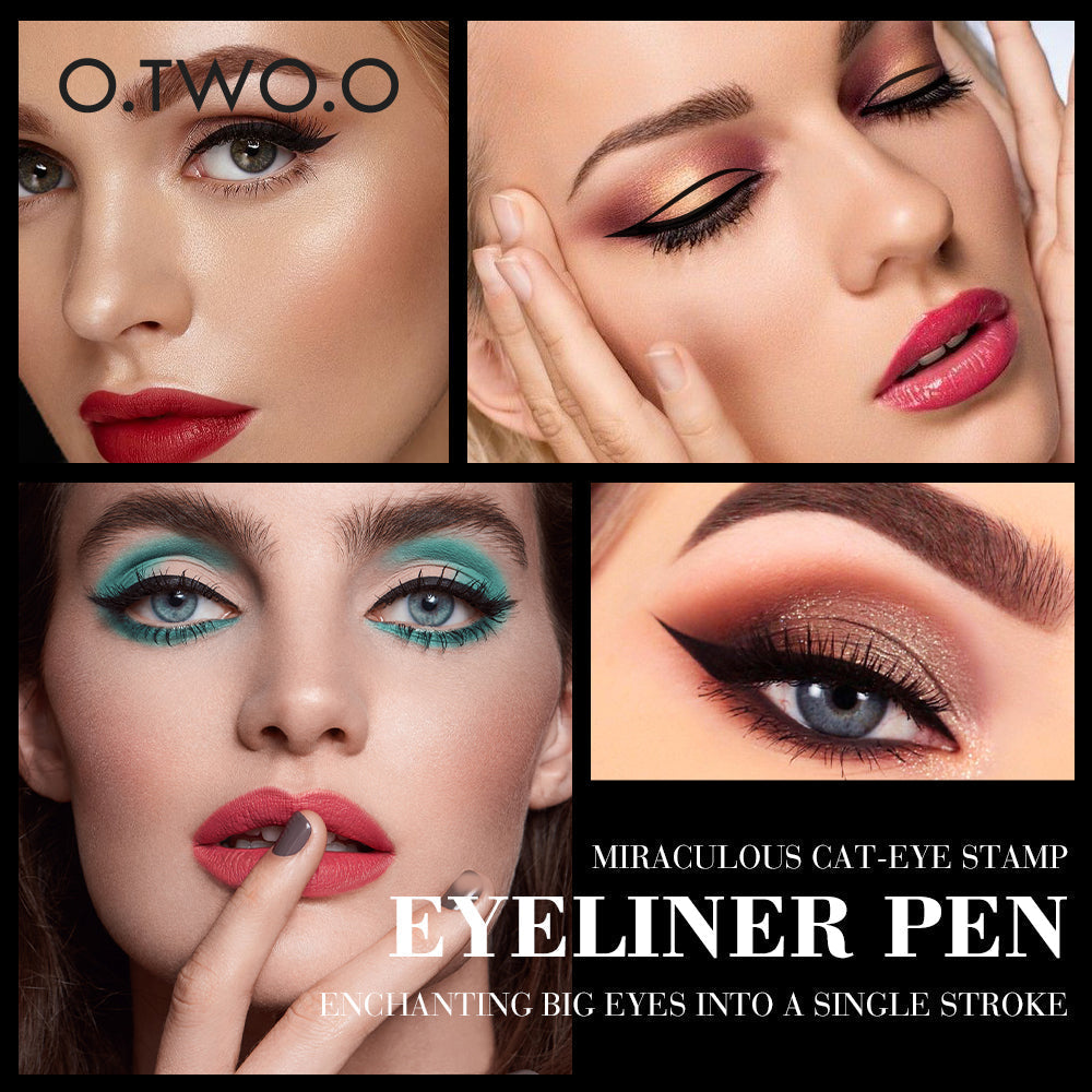 O.TWO.O 2in1 Instant Wing Stamp Eyeliner - 2.8g O.TWO.O