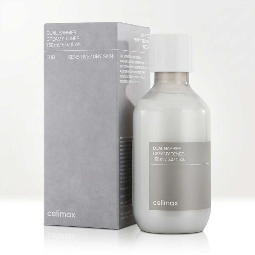 Celimax Dual Barrier Creamy Toner 150 Ml - Hydrating Milky Toner For Barrier Repair And Sensitive Skin Care Glo Arabia
