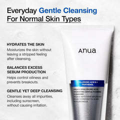 Anua 8 Hyaluronic Acid Hydrating Gentle Foaming Cleanser - 150ml Anua