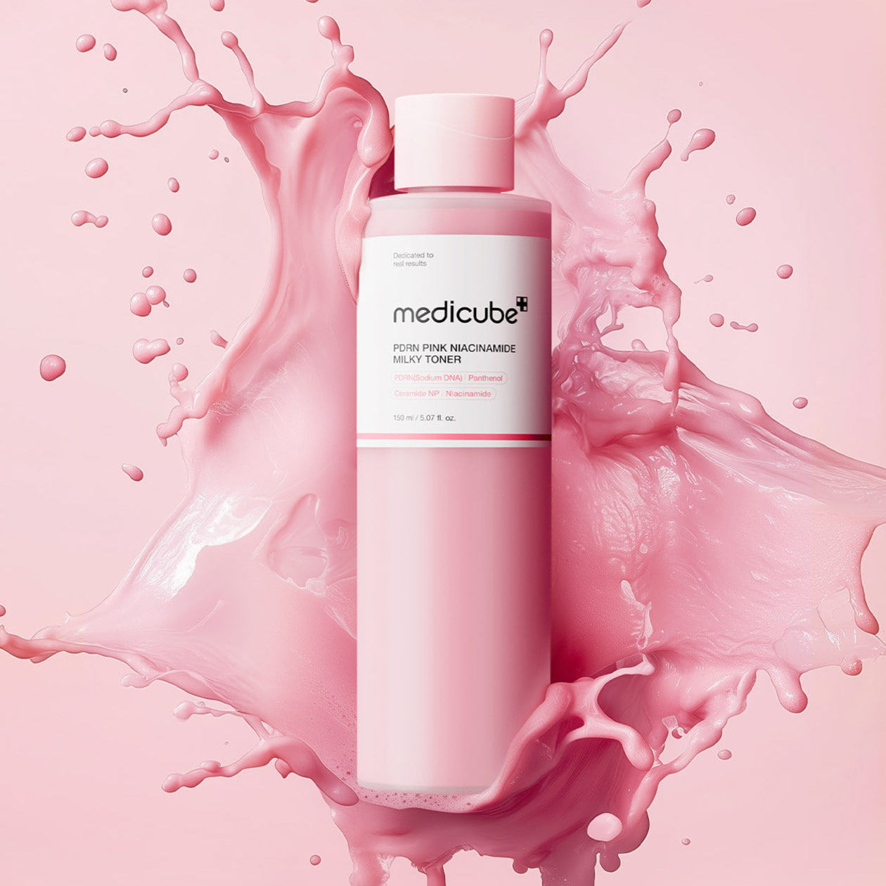 Medicube PDRN Pink Niacinamide Milky Toner 150ml Medicube