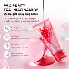 April Skin TXA Niacinamide 99 Night Wrapping Mask 80 ml April Skin