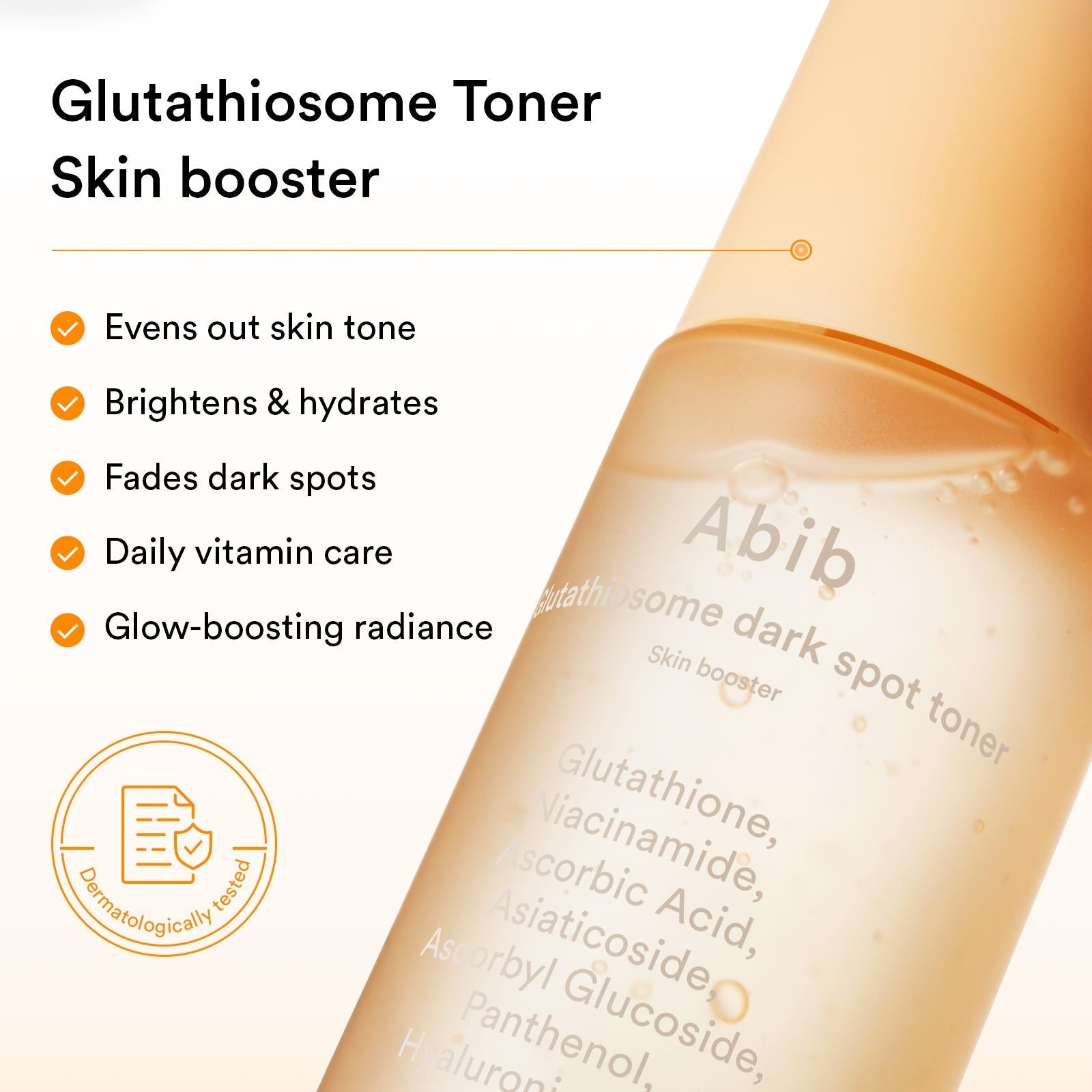 Abib Glutathiosome Dark Spot Toner Skin Booster 200ml Abib
