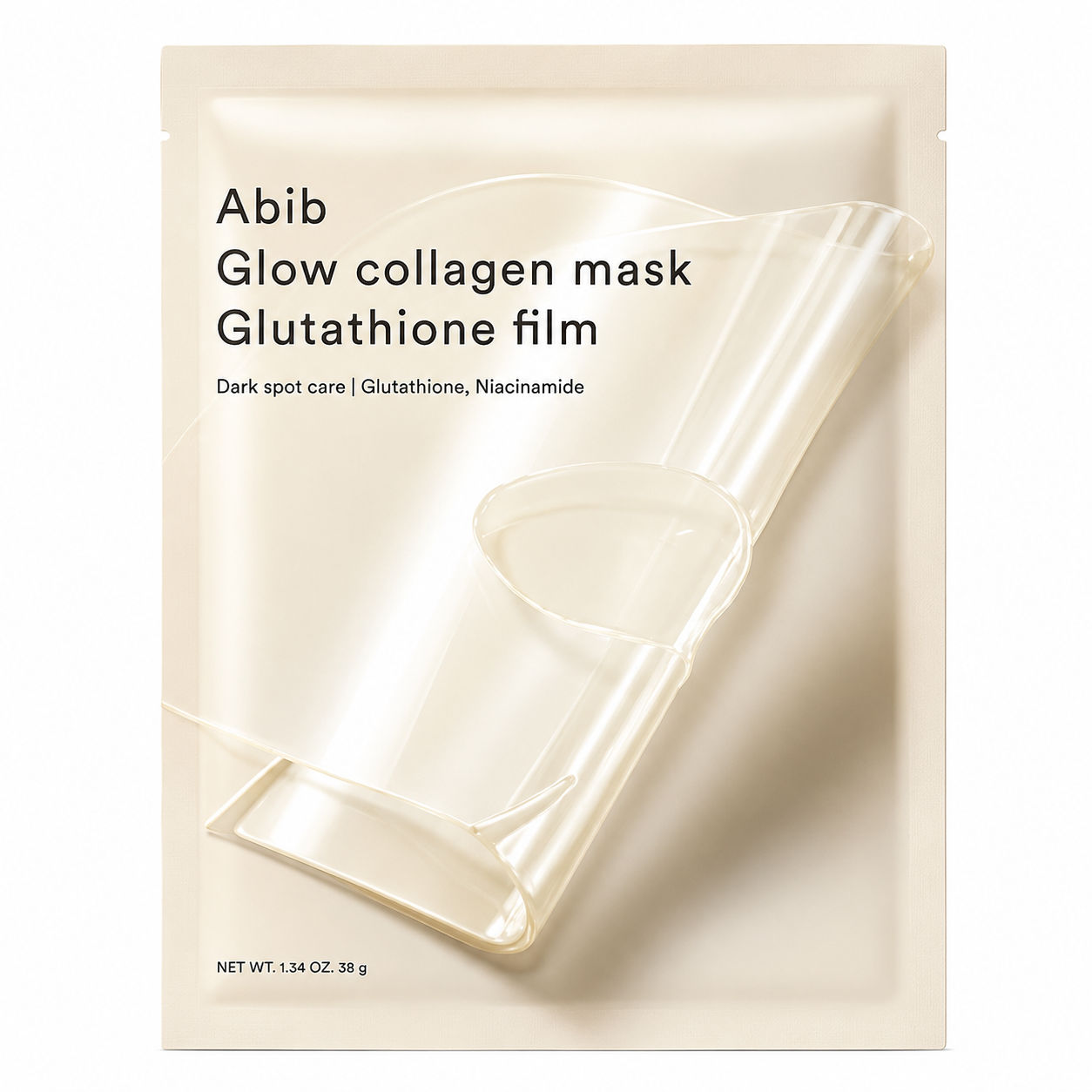 Abib Glow Collagen Mask Glutathione Film (38gx1Pc) Abib