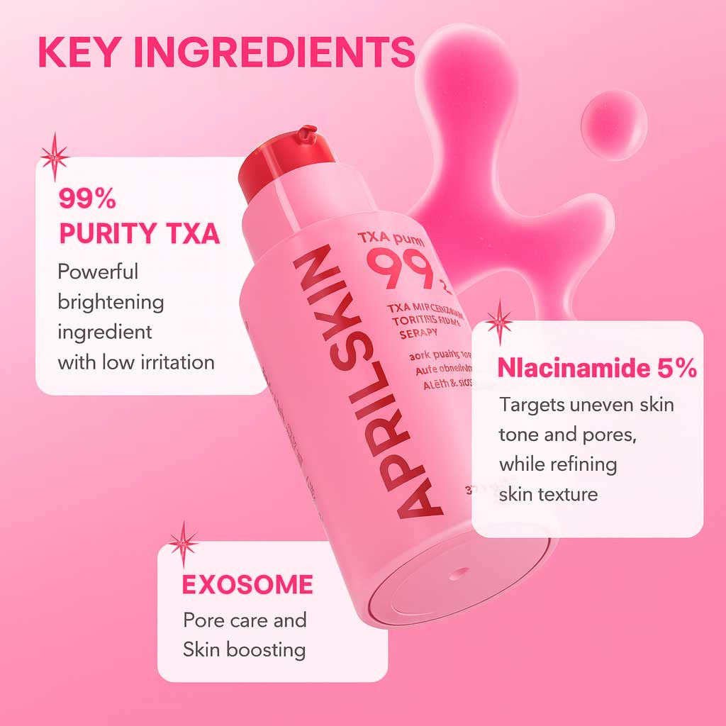 April Skin TXA Niacinamide Toning Shot 99 Serum 30 ml April Skin