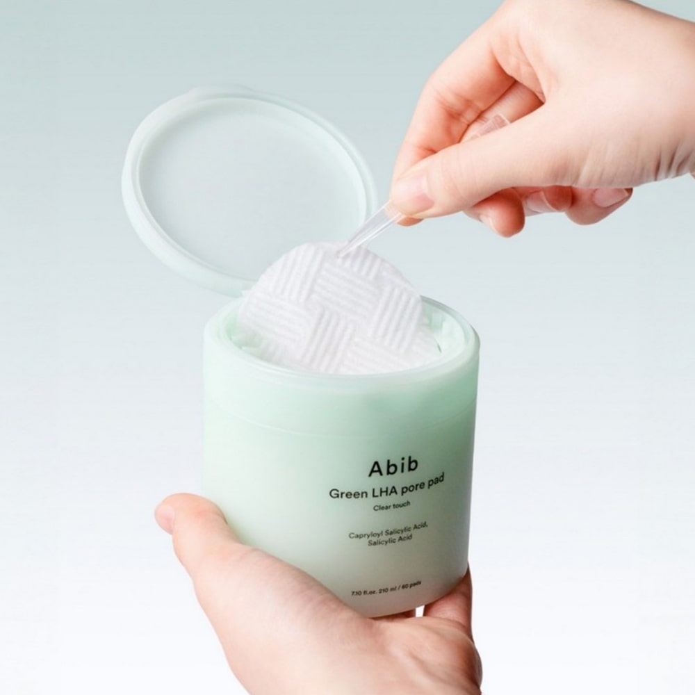 Abib Green LHA Pore Pad Clear Touch 210ml / 60pads Abib