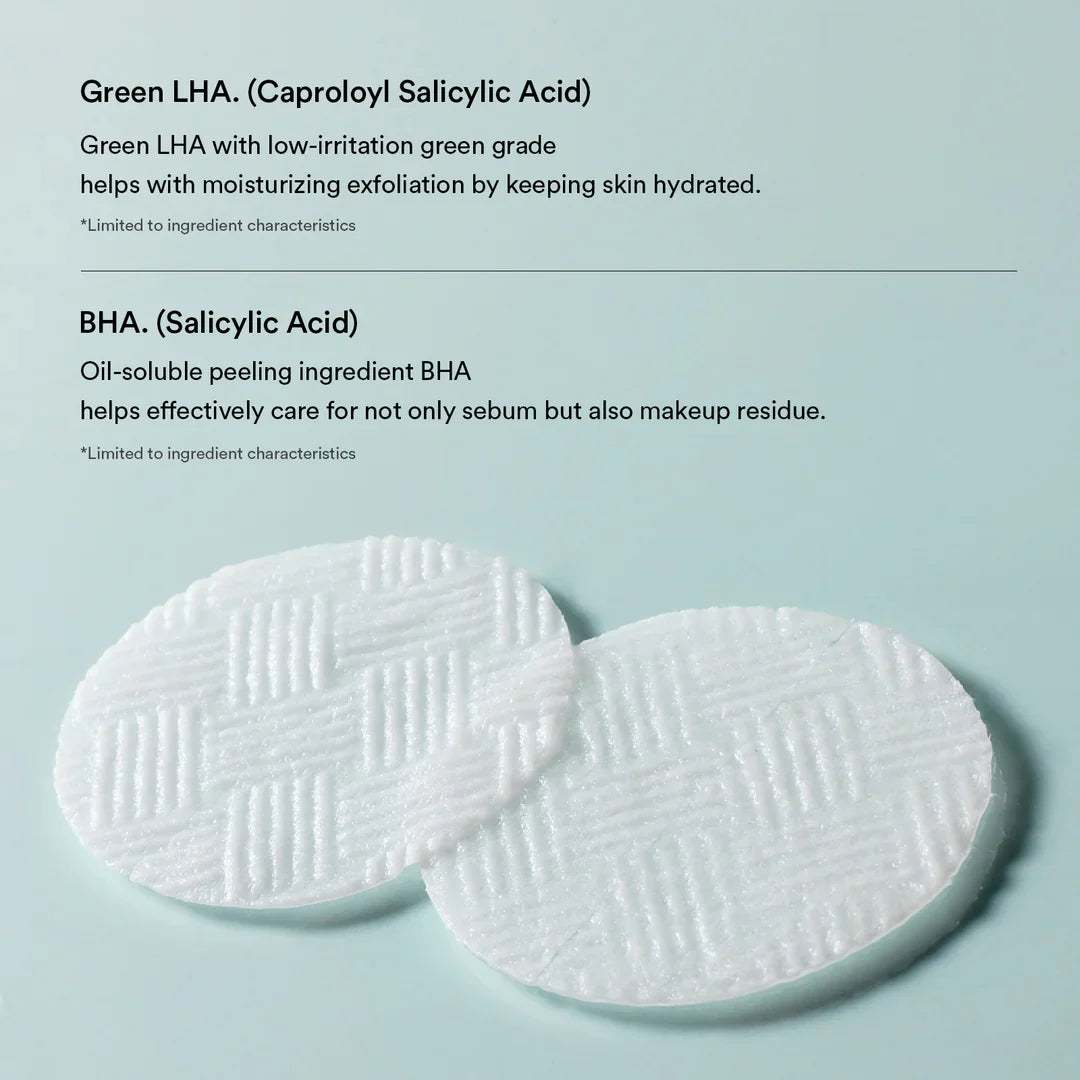 Abib Green LHA Pore Pad Clear Touch 210ml / 60pads Abib