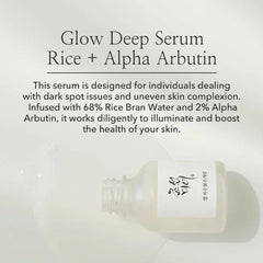 Beauty Of Joseon Glow Deep Serum Rice + Alpha-Arbutin - 30ml Beauty Of Joseon