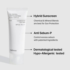 Celimax Renew Oil Control Light Sunscreen 40ml celimax
