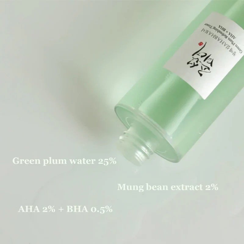 Beauty Of Joseon Green Plum Refreshing Toner : AHA + BHA -150ml Beauty Of Joseon