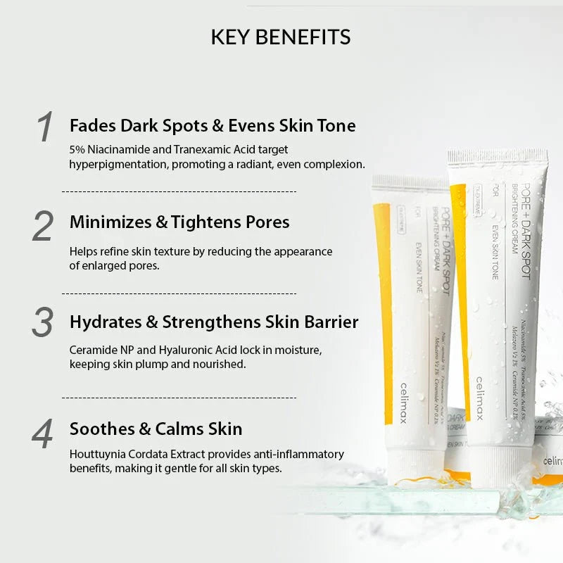 Celimax Pore + Dark Spot Brightening Cream 35ml celimax