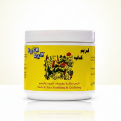 Krem Kap Yellow Body & Face Scrubbing - 500g Glo Arabia