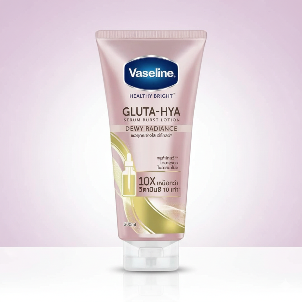 Vaseline Gluta--Hya Dewy Radiance 10x - 300ml Glo Arabia