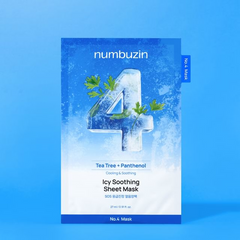 Numbuzin No.4 Icy Soothing Sheet Mask Numbuzin