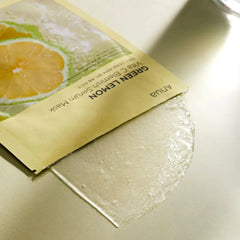 Anua Green Lemon Vita C Blemish Serum Mask - 25ml Anua
