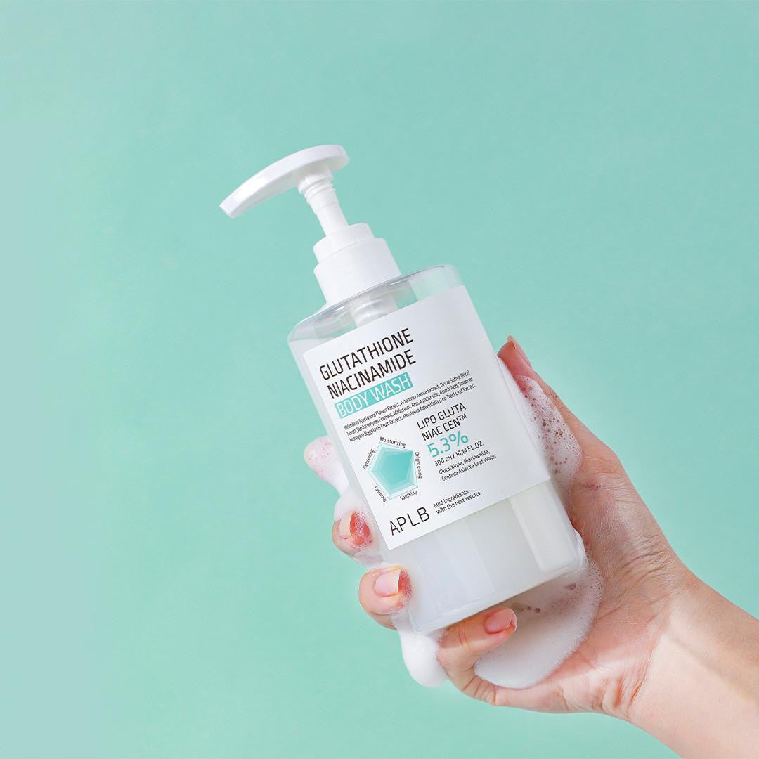 APLB Glutathione Niacinamide Body Wash – 300ml APLB