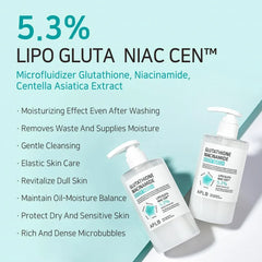 APLB Glutathione Niacinamide Body Wash – 300ml APLB