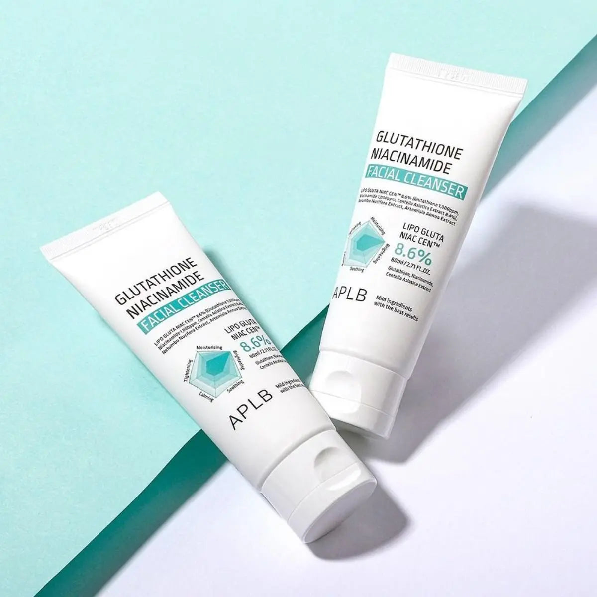APLB Glutathione Niacinamide Facial Cleanser – 80ml APLB