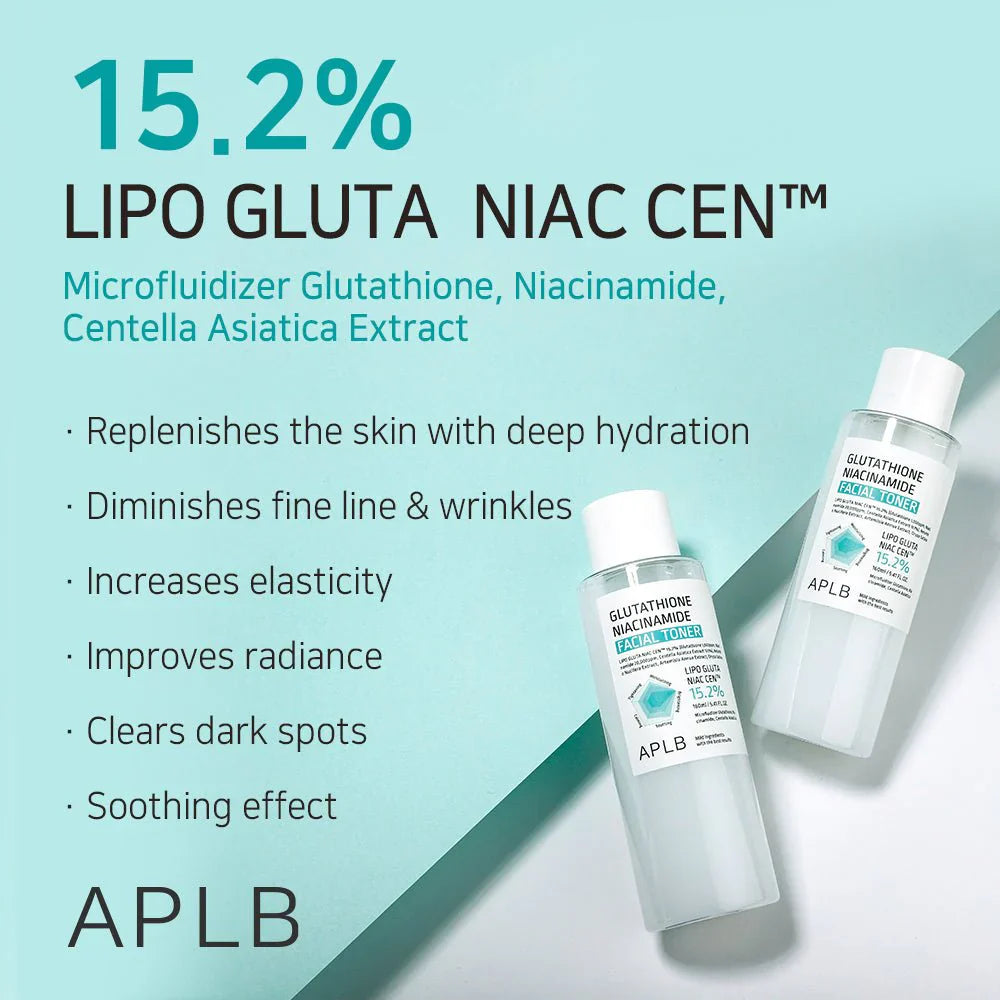APLB Glutathione Niacinamide Facial Toner – 160ml APLB