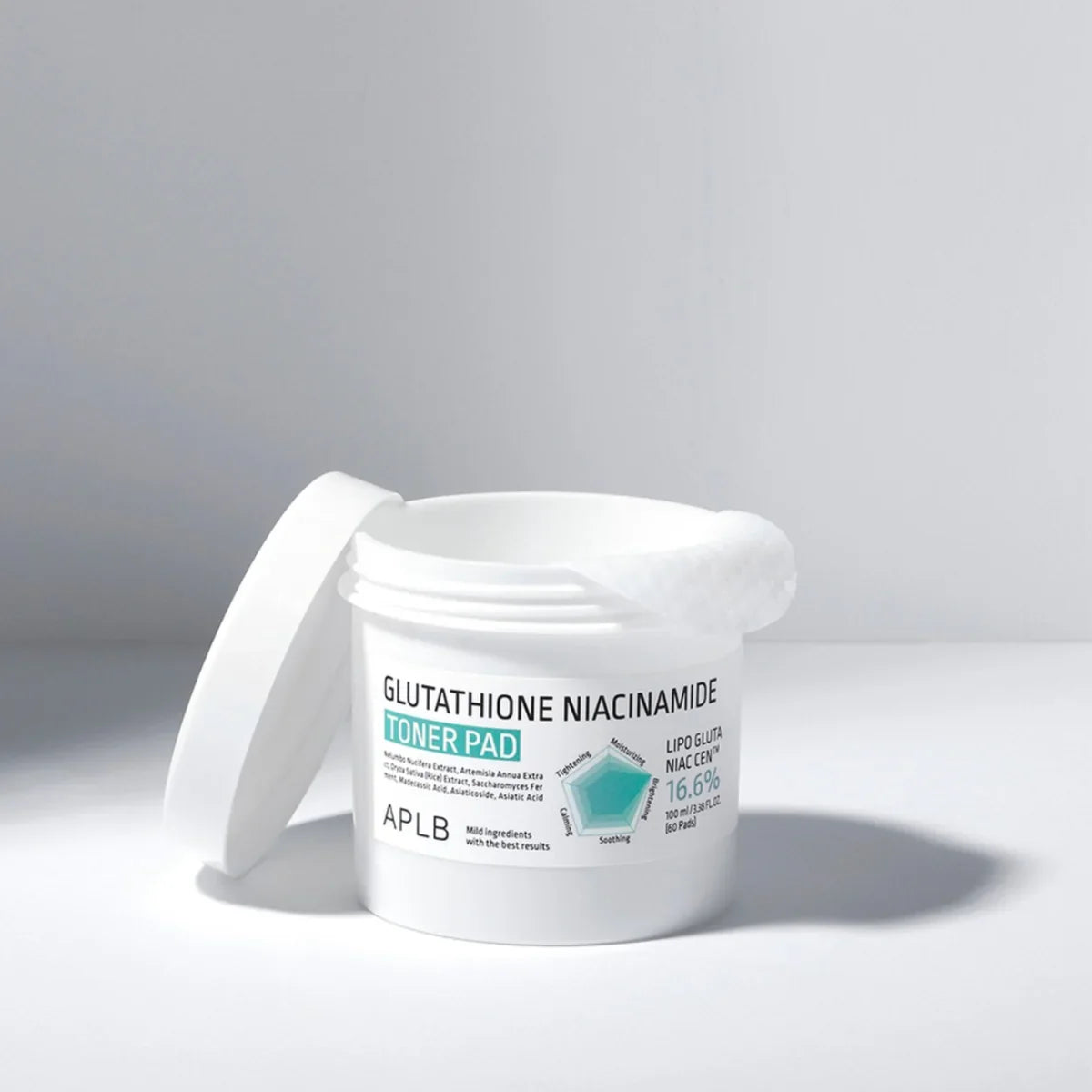 APLB Glutathione Niacinamide Toner Pad – 60 Pads APLB