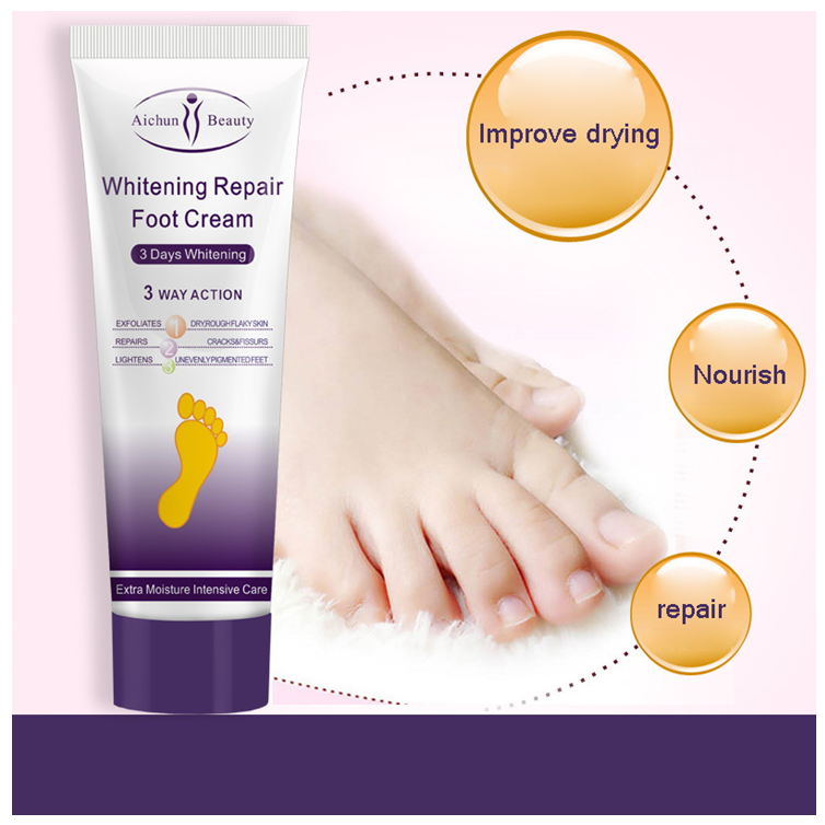 Aichun Beauty Whitening Repair Foot Cream - 100ml Aichun Beauty