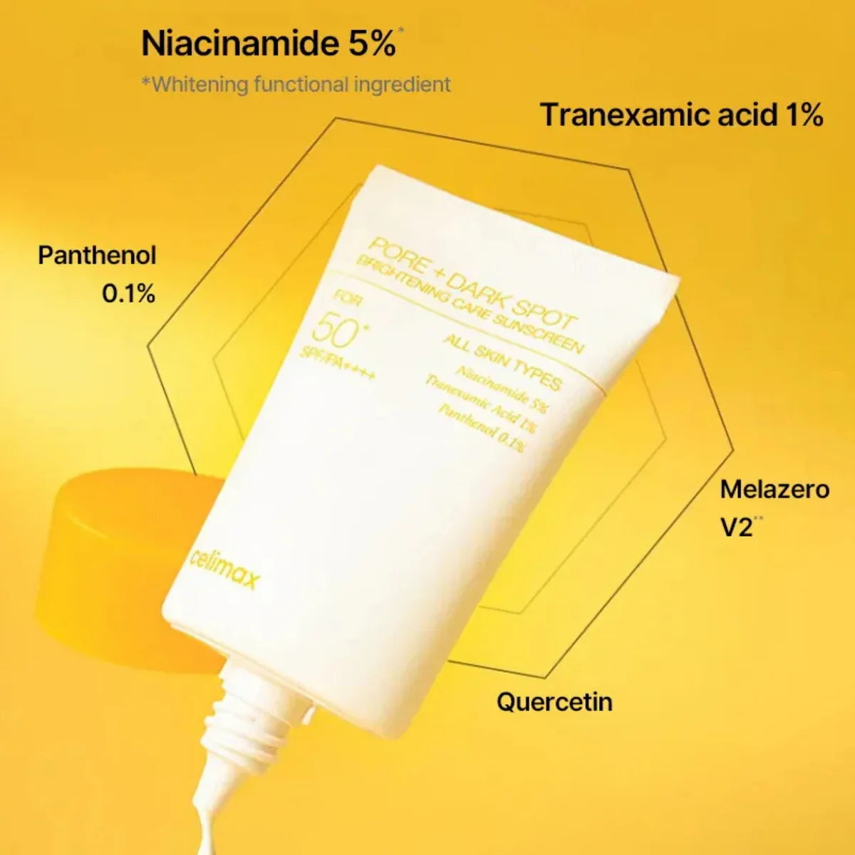 Celimax Pore + Dark Spot Brightening Care Sunscreen 50ml celimax