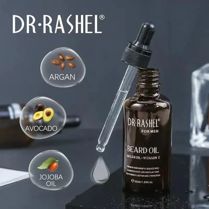 Dr.Rashel Beard Oil Argan Oil + Vitamin E - 50ml Dr. Rashel