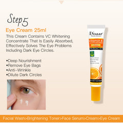 Disaar Vitamin C Facial Skin Care Series 5Pcs Set Disaar
