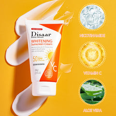 Disaar Vitamin C Whitening Whitening Sunscreen Cream - 80g Disaar