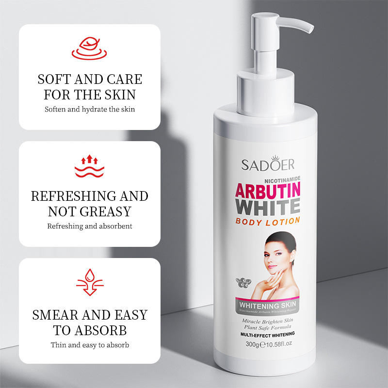 Sadoer Nicotinamide Arbutin White Body Lotion - 300g Sadoer
