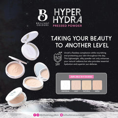 Brilliant Colours Hyper Hydra Pressed Powder - 7gm Briliant Colours