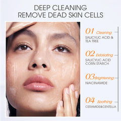 Skinever Salicylic Refreshing Scrub Cleanser - 75ml Skinever