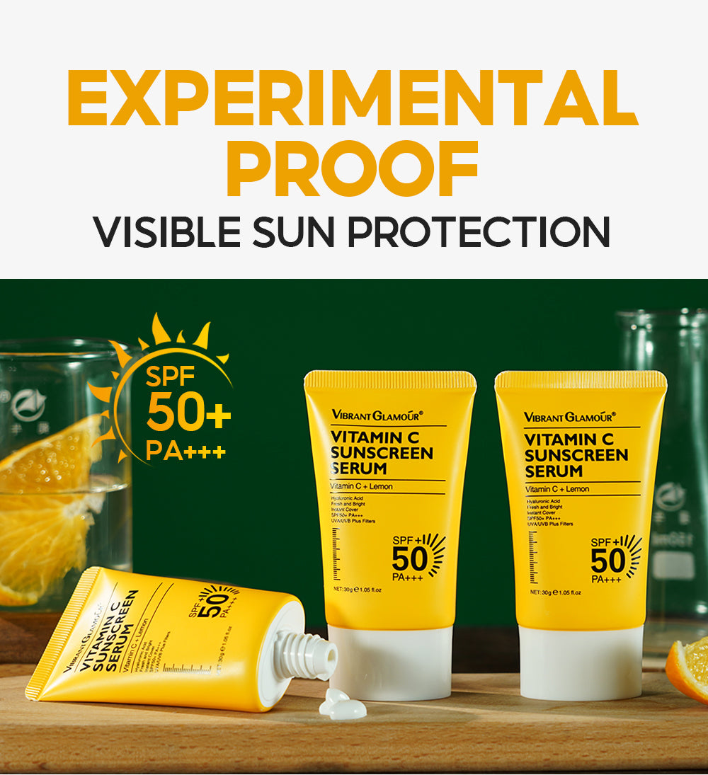 Vibrant Glamour Vitamin C Sunscreen Serum 30gm Vibrant Glamour