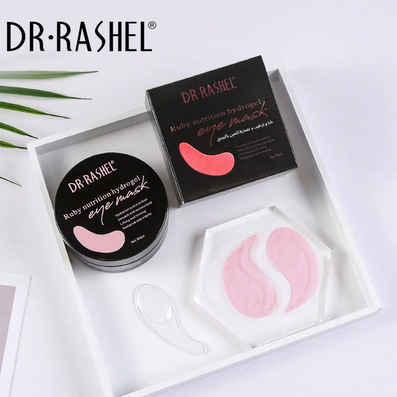Dr.Rashel Ruby Nutrition Hydrogel Eye Mask - 60Pcs Dr. Rashel