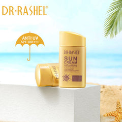 Dr.Rashel Spf100 Sun Cream Gold & Collagen Anti-aging - 80g DR.RASHEL
